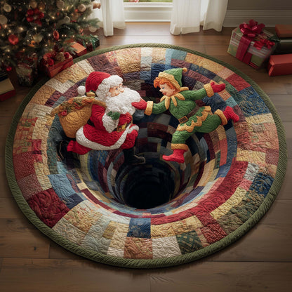 Festive Duo Quilted Round Mat GFTOYC1509
