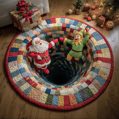 Festive Duo Quilted Round Mat GFTOYC1511