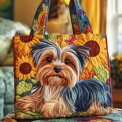 Yorkshire Terrier Quilted Tote Bag GFTOYC158