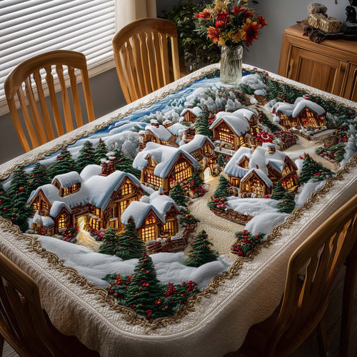 Holiday Village Tablecloth GFTOYC1607