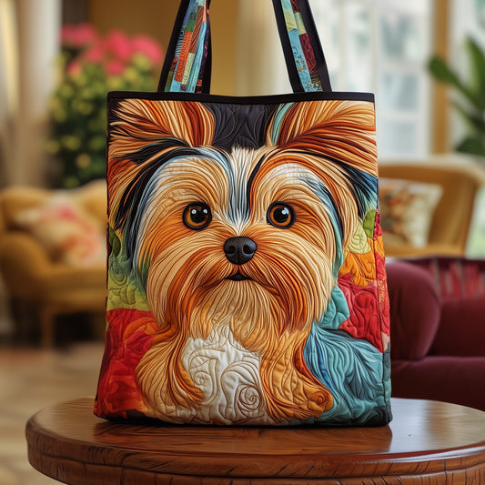 Yorkshire Terrier Quilted Tote Bag GFTOYC161