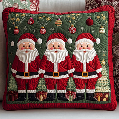 Santa Bliss Quilted Pillow Case GFTOYC1620
