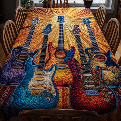 Elegant Guitar Tablecloth GFTOYC1645