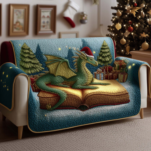 Dragon Book Quilted Sofa Cover GFTOYC1670