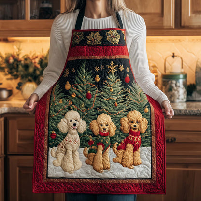 Royal Poodle Quilted Apron GFTOYC1722