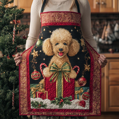 Royal Poodle Quilted Apron GFTOYC1725