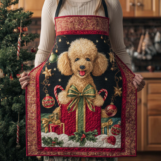 Royal Poodle Quilted Apron GFTOYC1725
