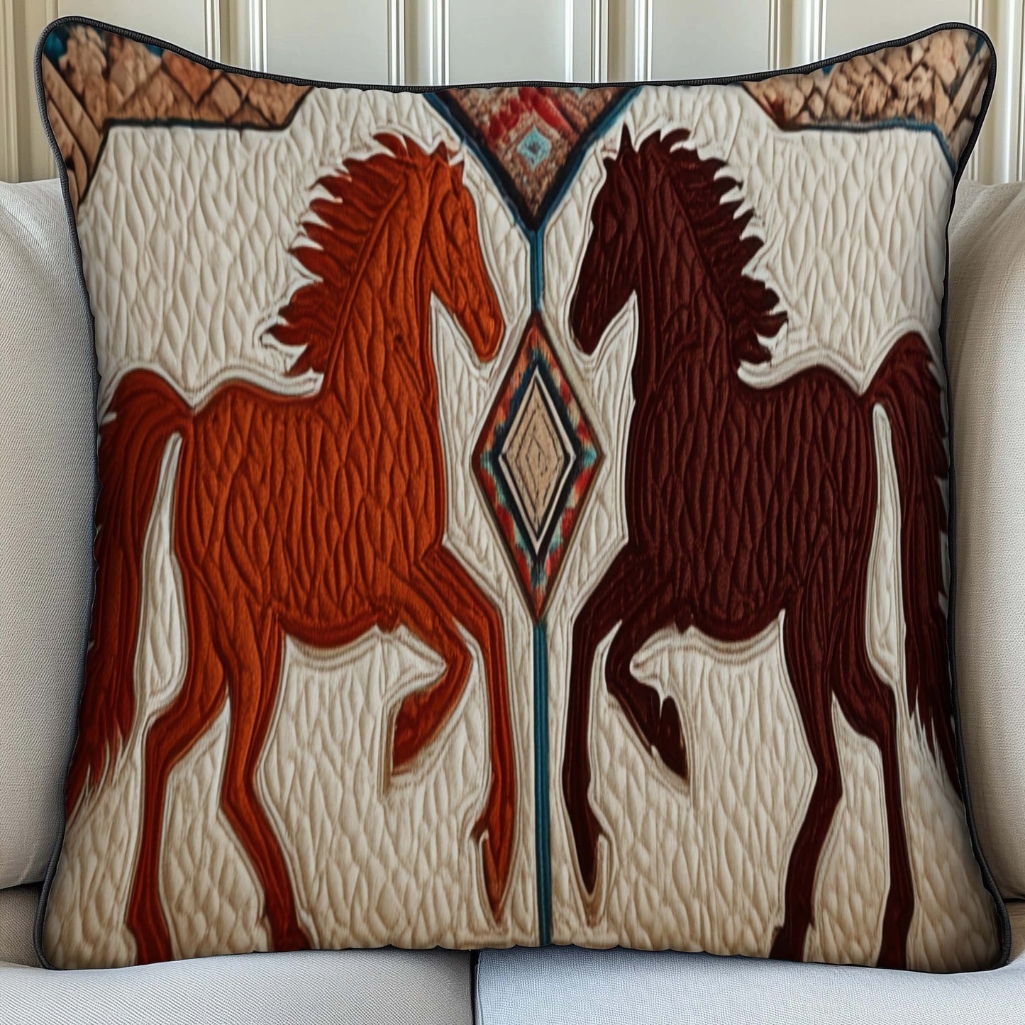 Tribal Majesty Quilted Pillow Case GFTOYC1741