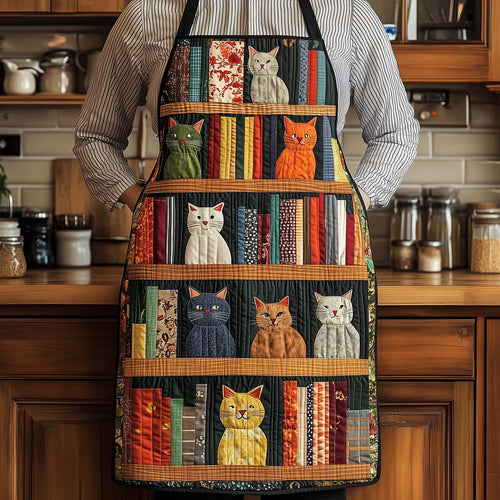 Graceful Feline Quilted Apron GFTOYC1755