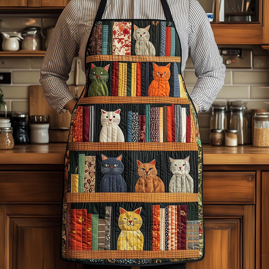 Graceful Feline Quilted Apron GFTOYC1755