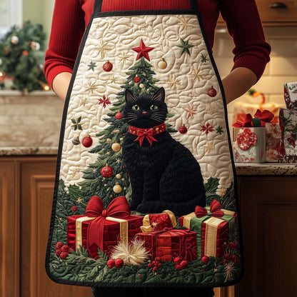 Graceful Feline Quilted Apron GFTOYC1757