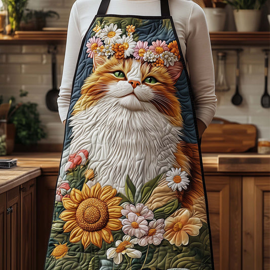 Graceful Feline Quilted Apron GFTOYC1758