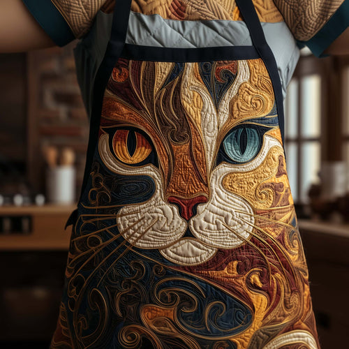 Graceful Feline Quilted Apron GFTOYC1760