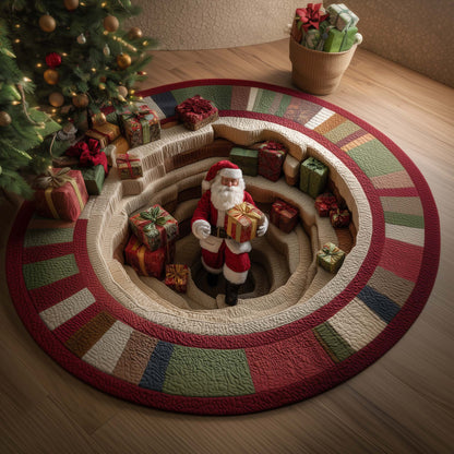 Jolly Surprises Quilted Round Mat GFTOYC1764