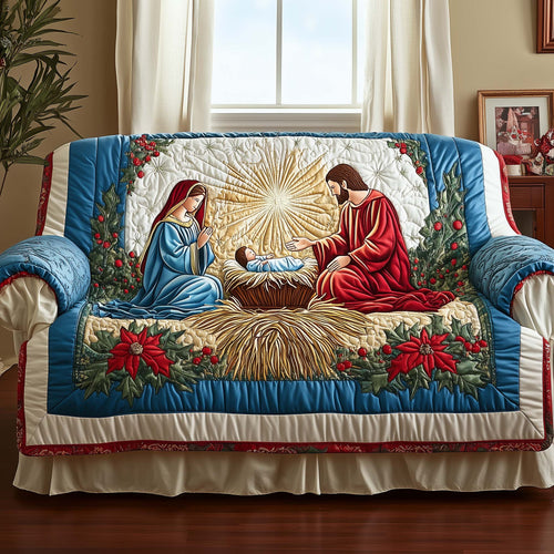 Divine Family Quilted Sofa Cover GFTOYC1807