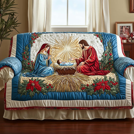 Divine Family Quilted Sofa Cover GFTOYC1807