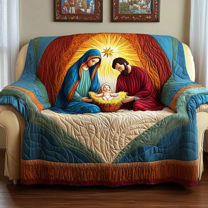 Divine Family Quilted Sofa Cover GFTOYC1811