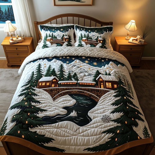 Snowy Wonderland Duvet Cover Set GFTOYC1826