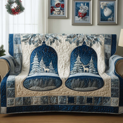 Shimmering Bells Quilted Sofa Cover GFTOYC1875
