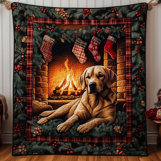 Faithful Labrador Quilted Blanket GFTOYC1919