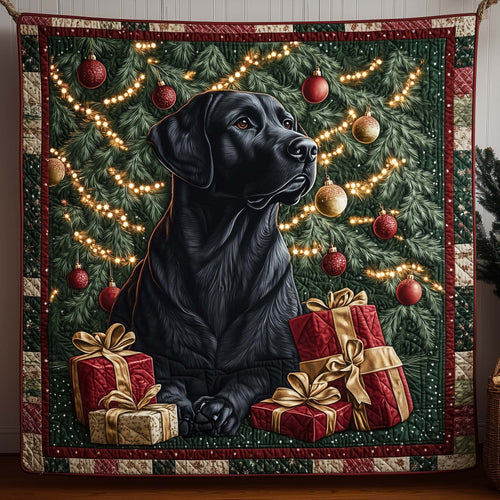 Faithful Labrador Quilted Blanket GFTOYC1921