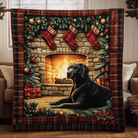 Faithful Labrador Quilted Blanket GFTOYC1922