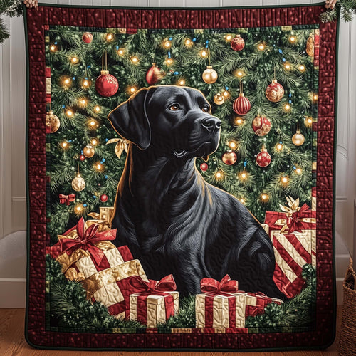 Faithful Labrador Quilted Blanket GFTOYC1923