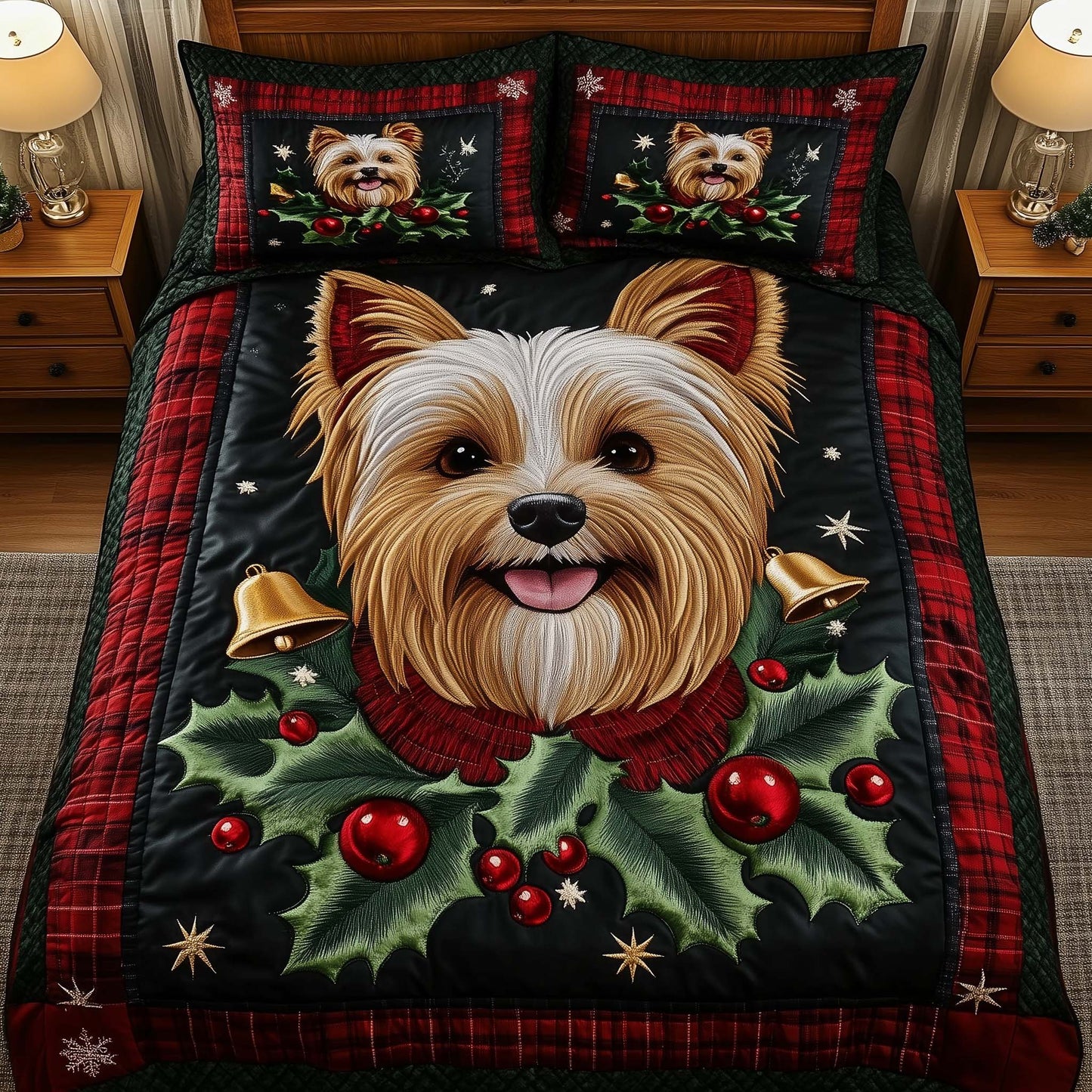 Yorkshire Terrier Duvet Cover Set GFTOYC1927