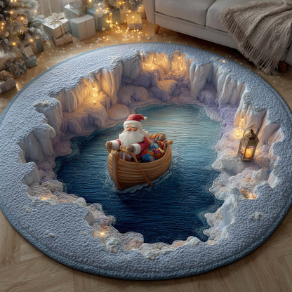 Holiday Sail Quilted Round Mat GFTOYC1942