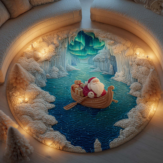 Holiday Sail Quilted Round Mat GFTOYC1945