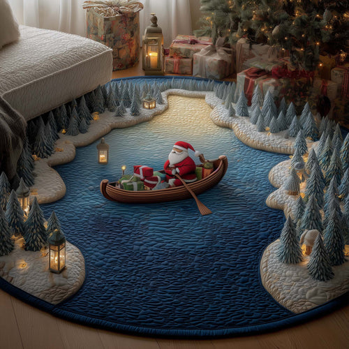 Holiday Sail Quilted Round Mat GFTOYC1947