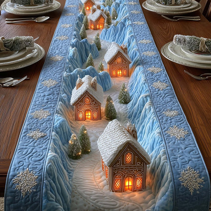 Gingerbread House Quilted Table Runner GFTOYC1984