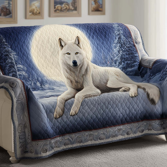 Majestic Wolf Quilted Sofa Cover GFTOYC2014