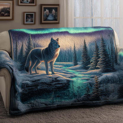 Majestic Wolf Quilted Sofa Cover GFTOYC2016