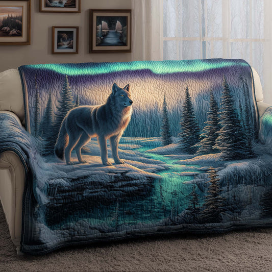 Majestic Wolf Quilted Sofa Cover GFTOYC2016