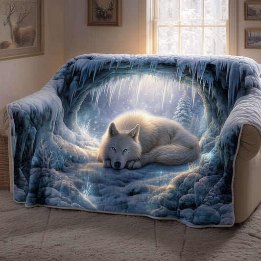 Majestic Wolf Quilted Sofa Cover GFTOYC2018