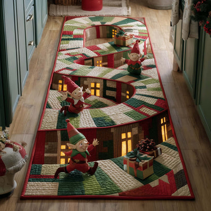 Elf Workshop Runner Rug GFTOYC2074