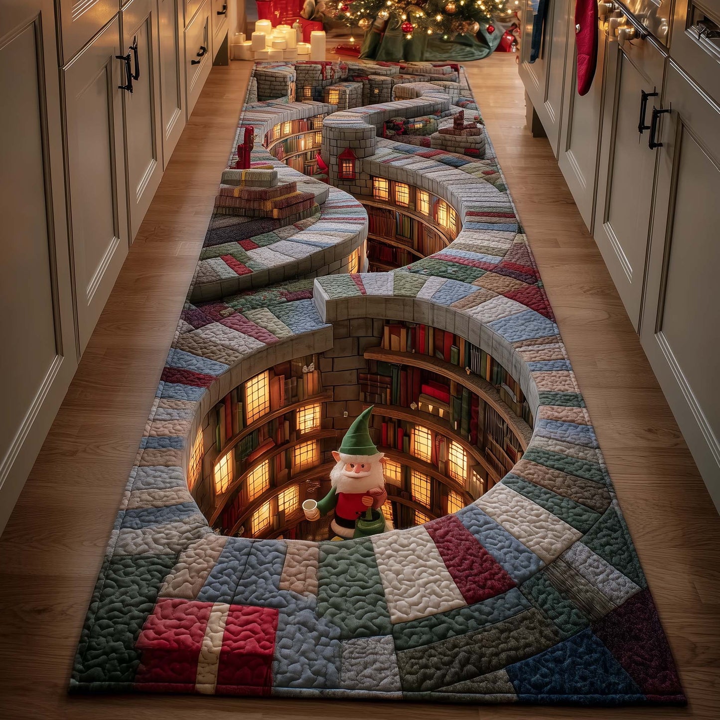 Elf Workshop Runner Rug GFTOYC2076