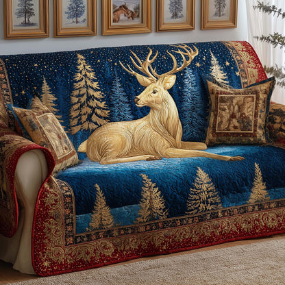 Sleigh Leader Quilted Sofa Cover GFTOYC2094