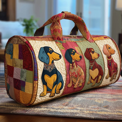 Dachshund  Quilted Duffle Bag GFTOYC20