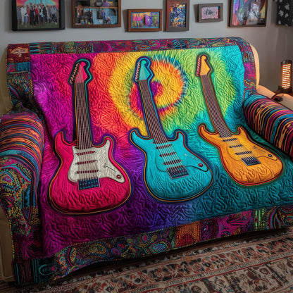 Rhythm Guitar Quilted Sofa Cover GFTOYC2102