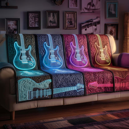 Rhythm Guitar Quilted Sofa Cover GFTOYC2103