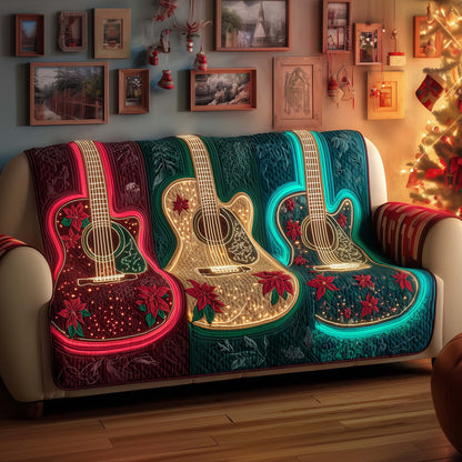 Rhythm Guitar Quilted Sofa Cover GFTOYC2104