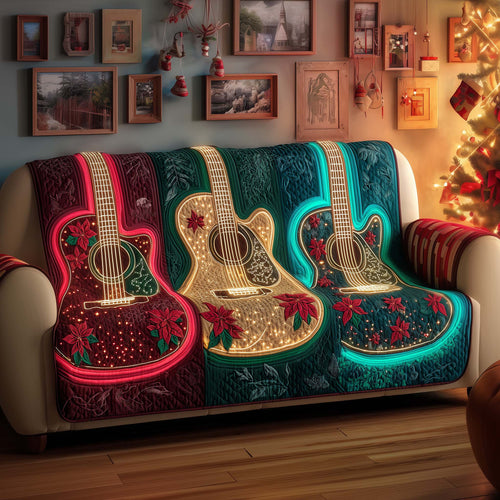 Rhythm Guitar Quilted Sofa Cover GFTOYC2104