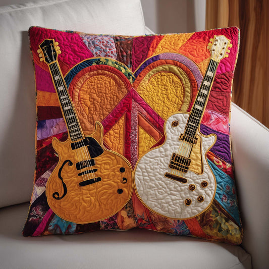 Peace Sign Quilted Pillow Case GFTOYC2128