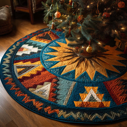 Tribal Majesty Quilted Tree Skirt GFTOYC2138