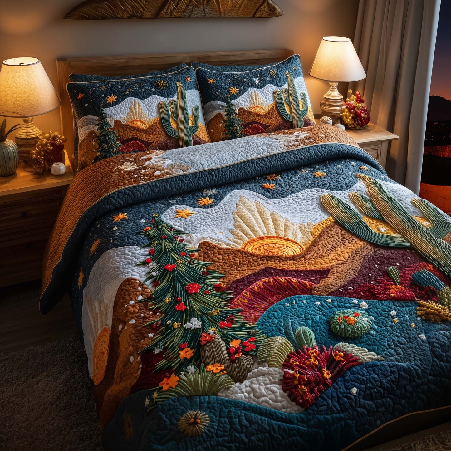 Cactus Charm Duvet Cover Set GFTOYC2168