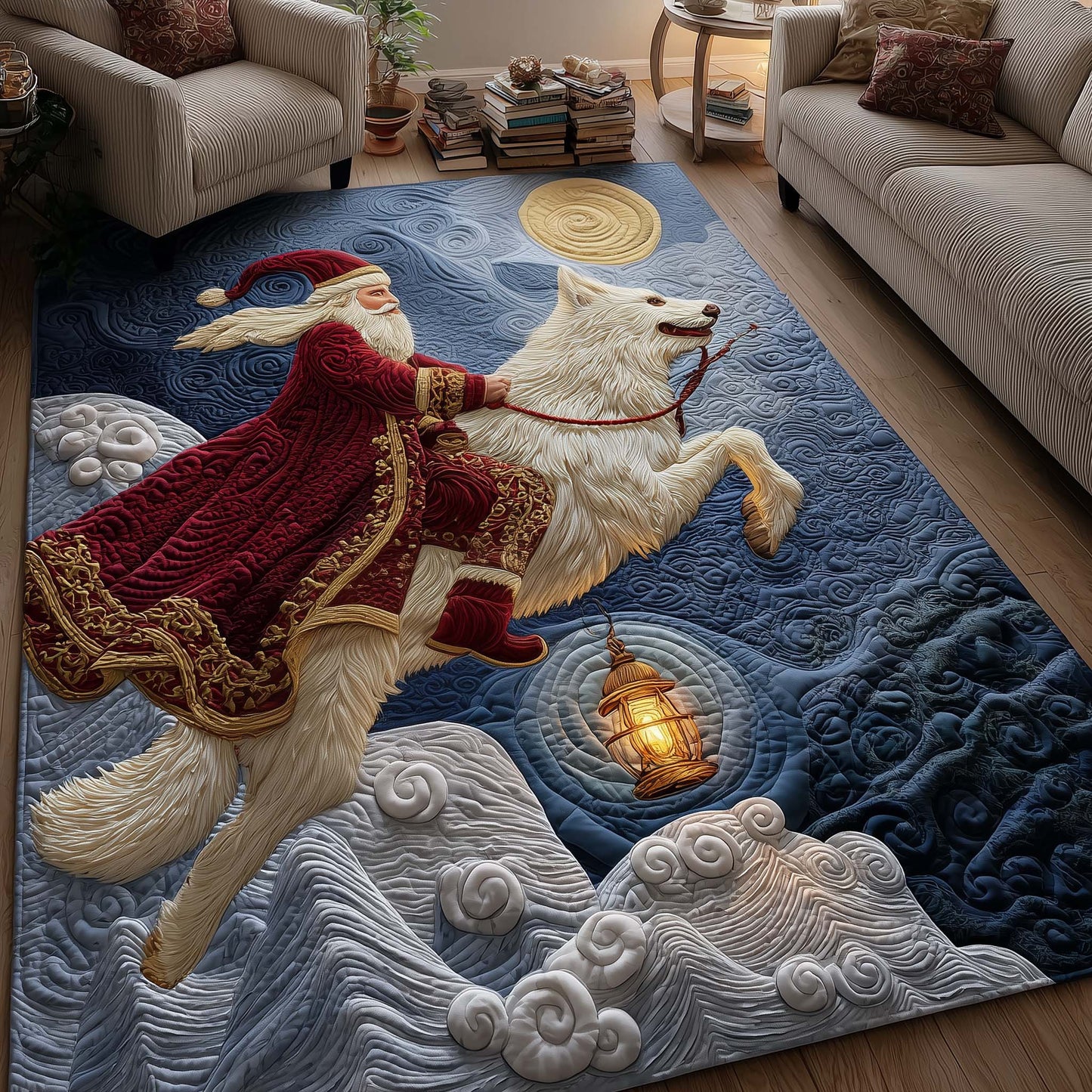 Wolf Rider Area Rug GFTOYC2187