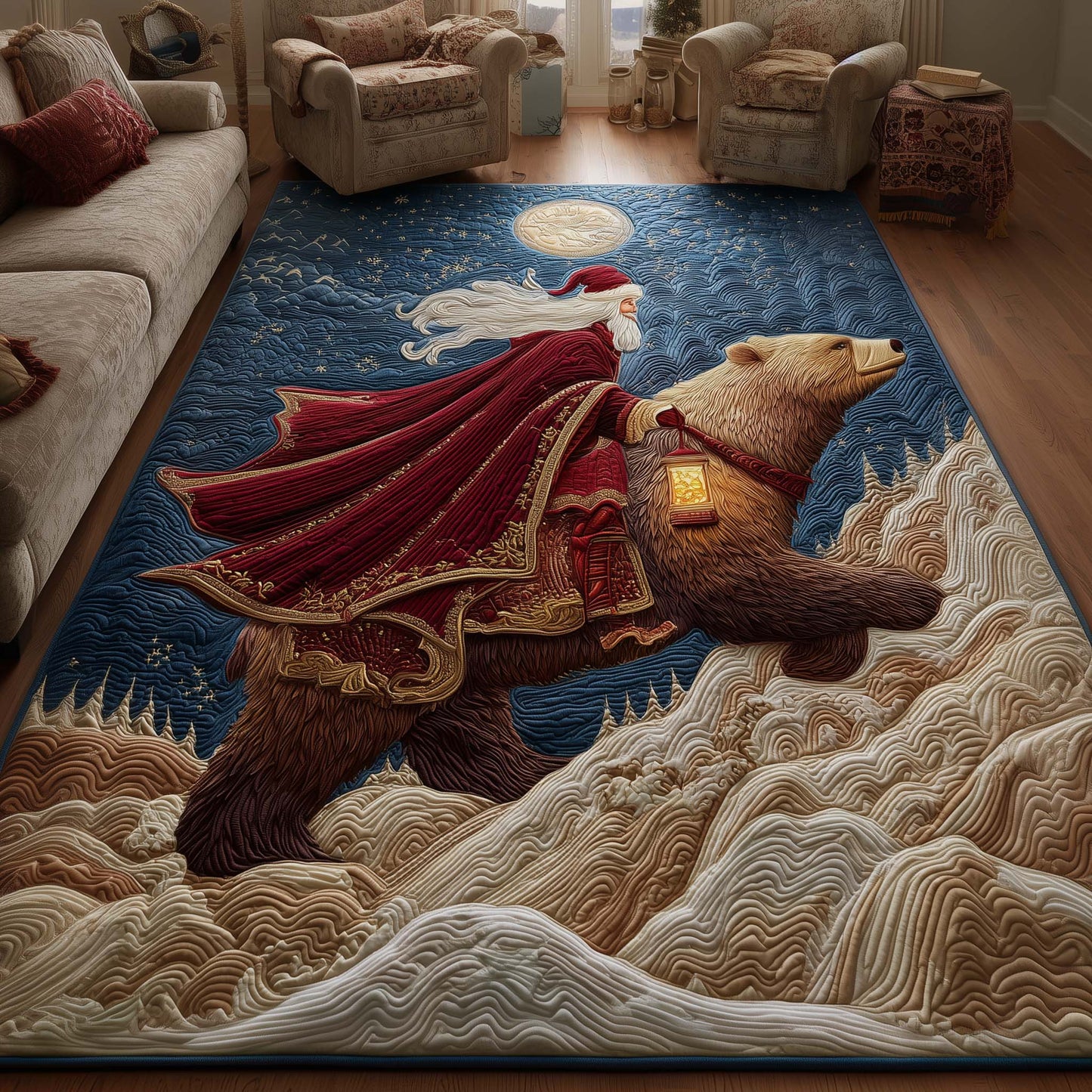 Bear Rider Area Rug GFTOYC2191