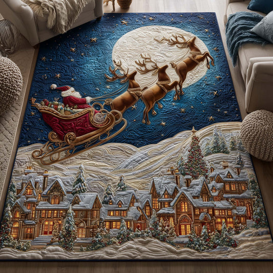 Reindeer Rider Area Rug GFTOYC2192